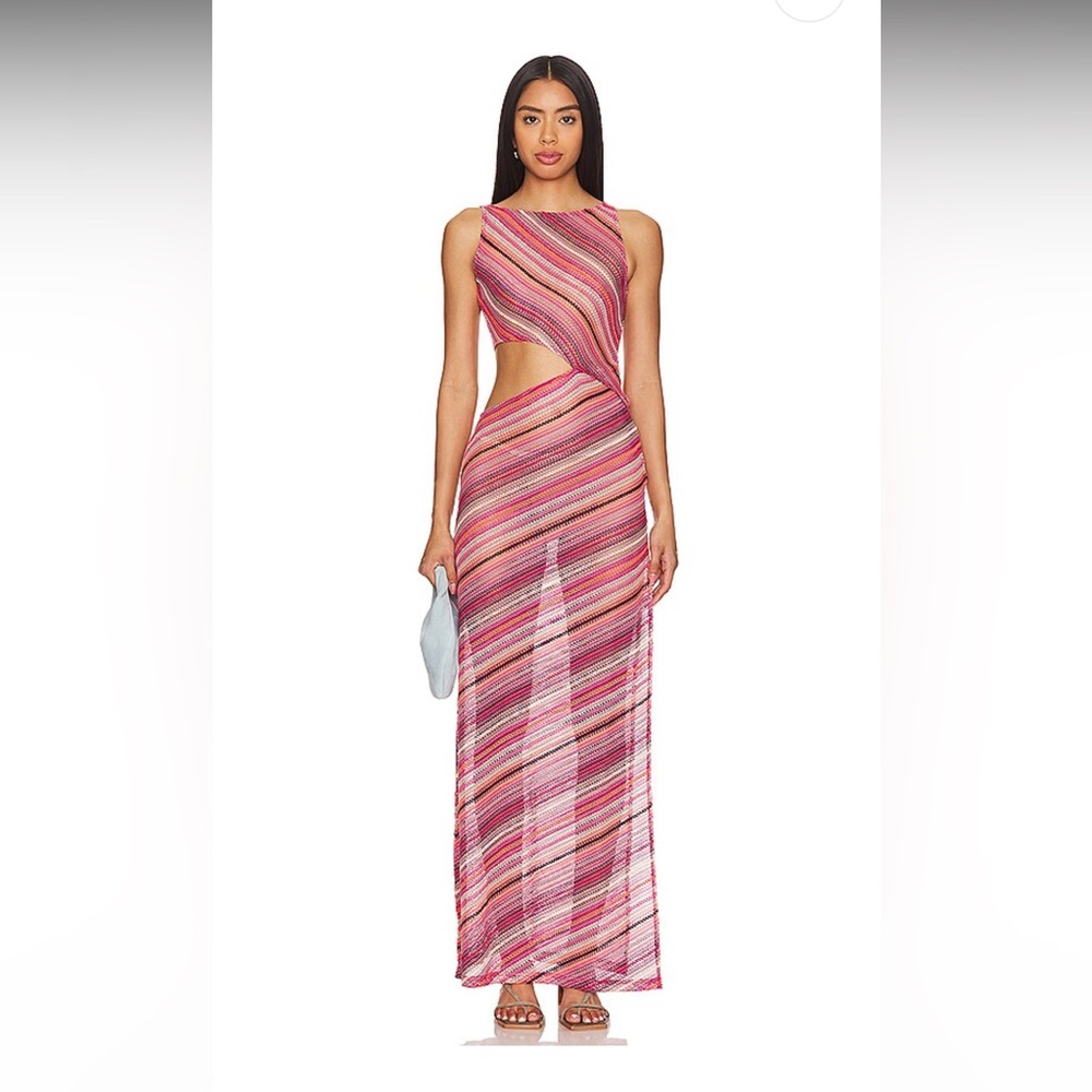 Lovers + Friends Plum Gown - Revolve - NWT